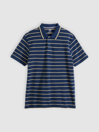 BARBATI - Tricou Polo Navy Regular Barbati