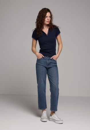 Футболки и Топы - Женская Свитшот Чёрная