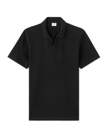 BARBATI - Tricou Polo Negru Regular Barbati