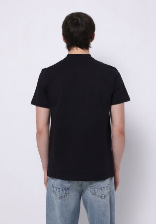 BARBATI - Tricou Polo Negru Regular Barbati