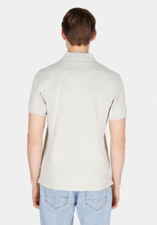 BARBATI - Tricou Polo Verde Masliniu Regular Barbati