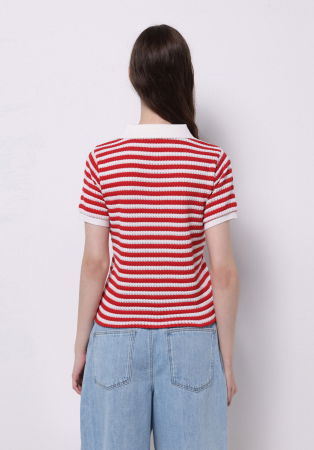 ЖЕНЩИНЫ - Женская Свитшот Красная Slim