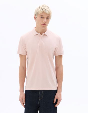 BARBATI - Tricou Polo Roz  Barbati