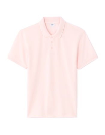 BARBATI - Tricou Polo Roz Deschis Regular Barbati