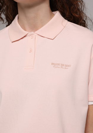 ЖЕНЩИНЫ - Женская Футболка-Поло Розовая