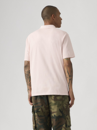 BARBATI - Tricou Polo Roz Regular Barbati