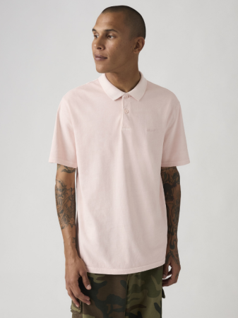 BARBATI - Tricou Polo Roz Regular Barbati