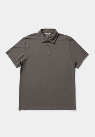 BARBATI - Tricou Polo Gri Inchis Barbati