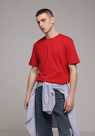 BARBATI - Tricou Rosu Barbati