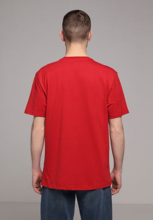 BARBATI - Tricou Rosu Barbati