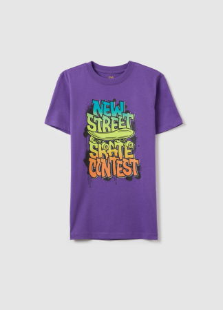 МАЛЬЧИКИ - Футболка Для Мальчиков Royal Purple 10-15 Лет