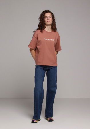 Футболки и Топы - Женская Футболка Светло-Розовая