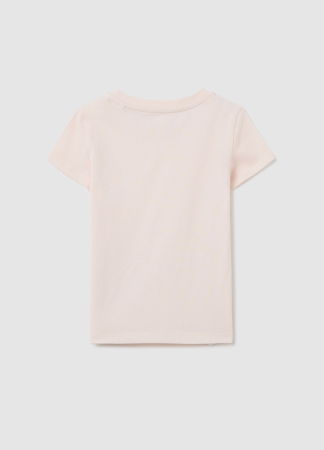  Tricouri si Polo - Tricou Roz Fete 3-10 Ani