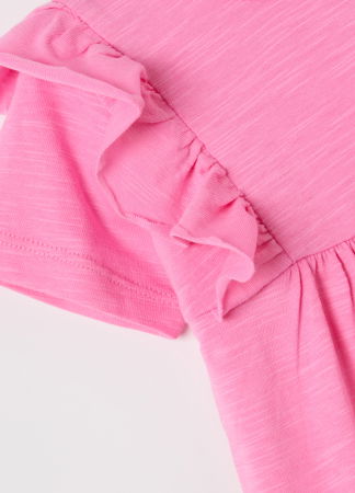 ДЕВОЧКИ - Футболка Для Девочек Розовая 9-36 Месяцев