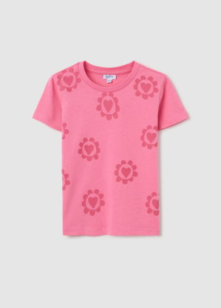 ДЕВОЧКИ - Футболка Для Девочек Розовая 9-36 Месяцев