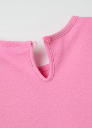 ДЕВОЧКИ - Футболка Для Девочек Розовая 9-36 Месяцев