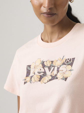 FEMEI - Tricou Roz Regular Femei