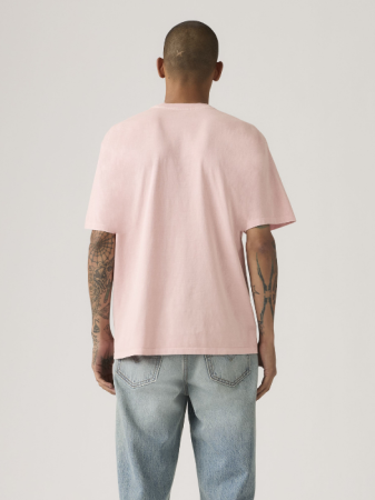 BARBATI - Tricou Roz Deschis Relaxed Barbati