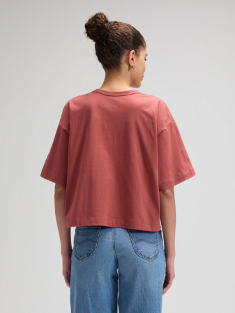 FEMEI - Tricou Roz Relaxed Femei