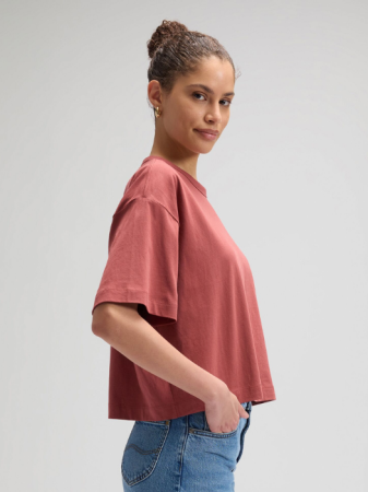 FEMEI - Tricou Roz Relaxed Femei