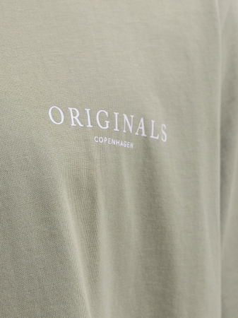 BARBATI - Tricou Verde Masliniu Regular Barbati