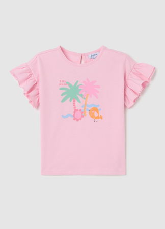 ДЕВОЧКИ - Футболка Для Девочек Sweet Lilac 9-36 Месяцев