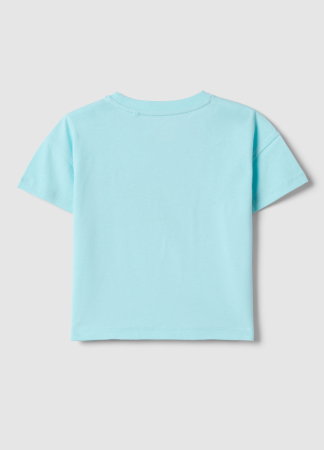 Tricouri, Polo si Topuri - Tricou Tanager Turquoise Fete 3-10 Ani