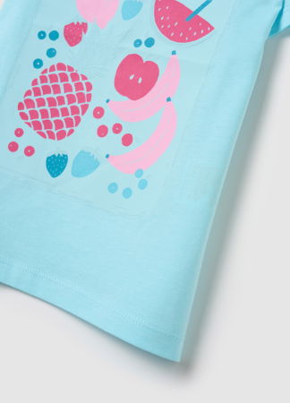 Fetite 3-10 ANI - Tricou Tanager Turquoise Fete 3-10 Ani