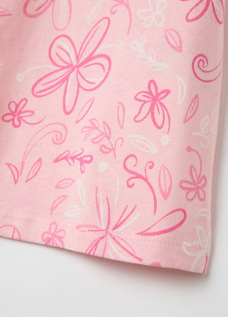  Tricouri si Polo - Tricou Tickled Pink Fete 3-10 Ani