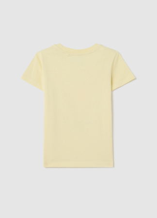  Tricouri si Polo - Tricou Transparent Yellow Fete 3-10 Ani