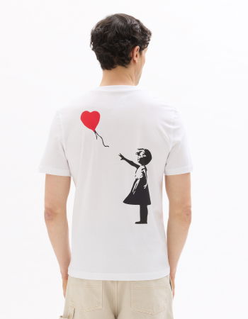 BARBATI - Tricou Tricou Alb Pentru Bărbați Regular Barbati