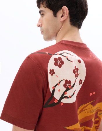 BARBATI - Tricou Tricou Burgundy  Barbati