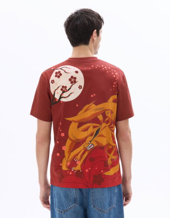 BARBATI - Tricou Tricou Burgundy  Barbati