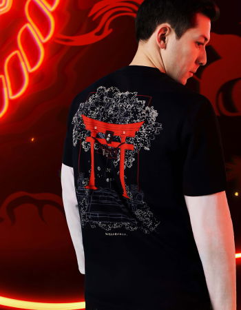 BARBATI - Tricou Tricou Negru Pentru Bărbați  Barbati