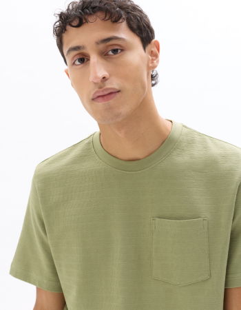 BARBATI - Tricou Verde Masliniu Barbati