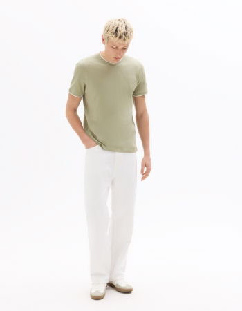 BARBATI - Tricou Verde Regular Barbati