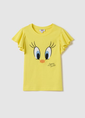  Tricouri si Polo - Tricou Vibrant Yellow Fete 3-10 Ani