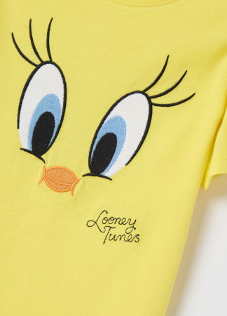  Tricouri si Polo - Tricou Vibrant Yellow Fete 3-10 Ani