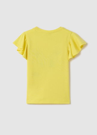  Tricouri si Polo - Tricou Vibrant Yellow Fete 3-10 Ani