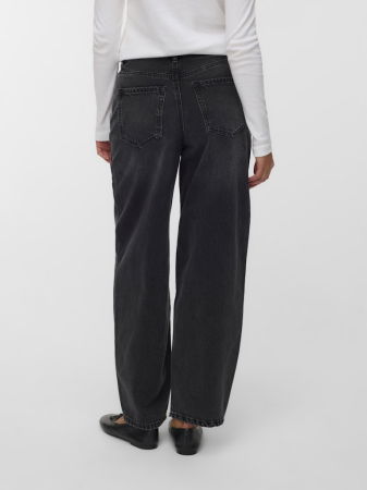 FEMEI - VERO MODA Blugi Black Denim Billie Barrel Femei
