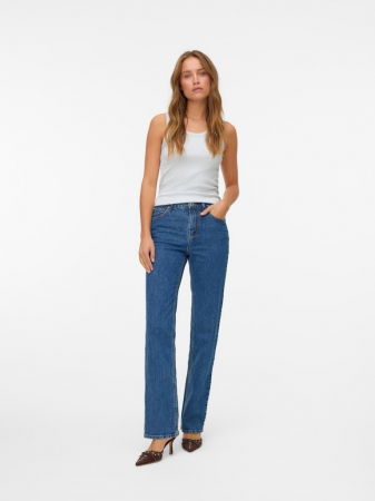 Straight - Vero Moda Blugi Albastri TESSA Straight Femei
