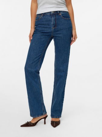 Straight - Vero Moda Blugi Albastri TESSA Straight Femei