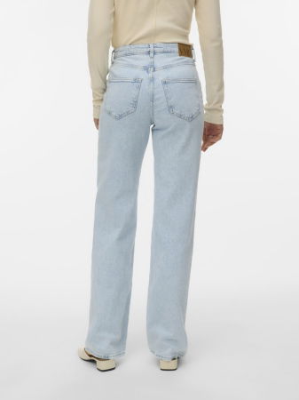 FEMEI - VERO MODA Blugi Light Blue Denim Tessa Wide Femei