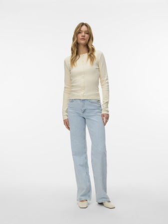 FEMEI - VERO MODA Blugi Light Blue Denim Tessa Wide Femei