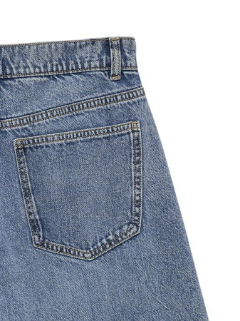 FEMEI - Vero Moda Blugi Albastri ANNET Wide Femei