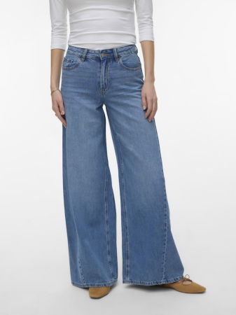 VERO MODA Женские Джинсы Medium Blue Denim Annet Wide Leg