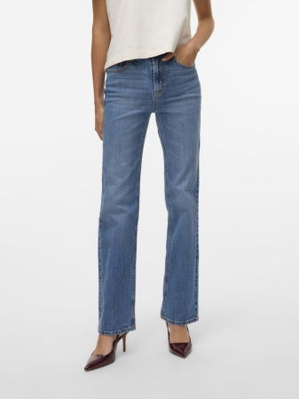 Straight - Vero Moda Blugi Albastri TESSA Straight Femei