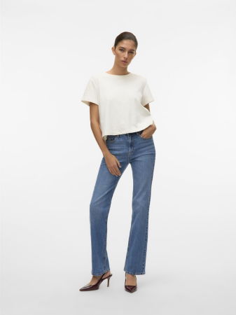 Straight - Vero Moda Blugi Albastri TESSA Straight Femei