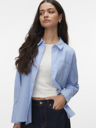 FEMEI - VERO MODA Camasa Brunnera Blue  Femei