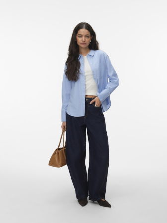 FEMEI - VERO MODA Camasa Brunnera Blue  Femei
